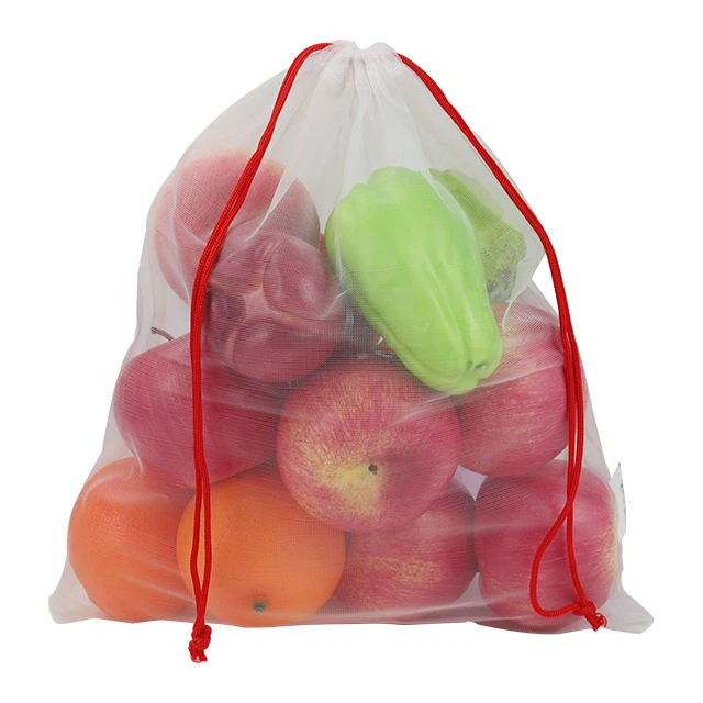 Tas Jaring Serut Ramah Lingkungan Untuk Sayuran Buah