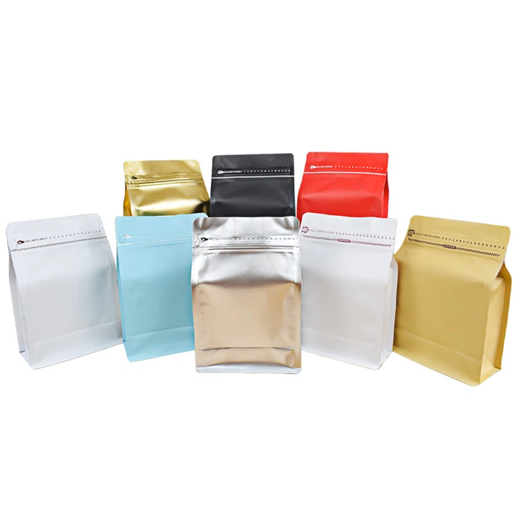 Kantong Berdiri Dengan Katup Degassing