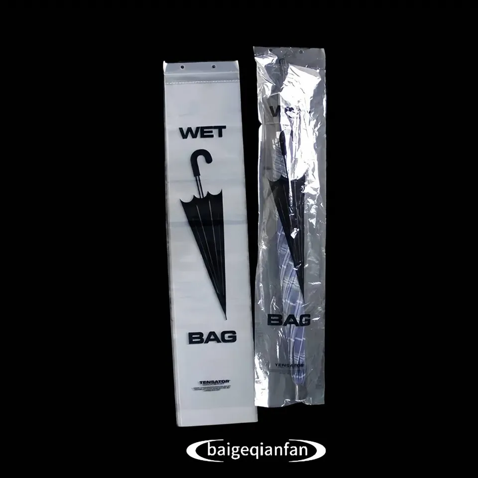 Tas pengemasan payung plastik transparan